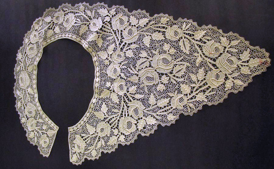 vintage antique victorian lace collar