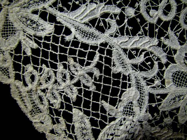 close-up 3 antique handmade lace trim