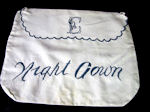 handmade vintage antique lingerie nightgown bag