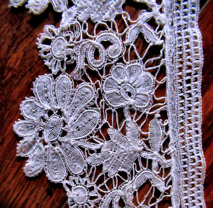vintage antique handmade lace collar