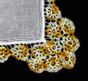 vintage irish linen hanky
