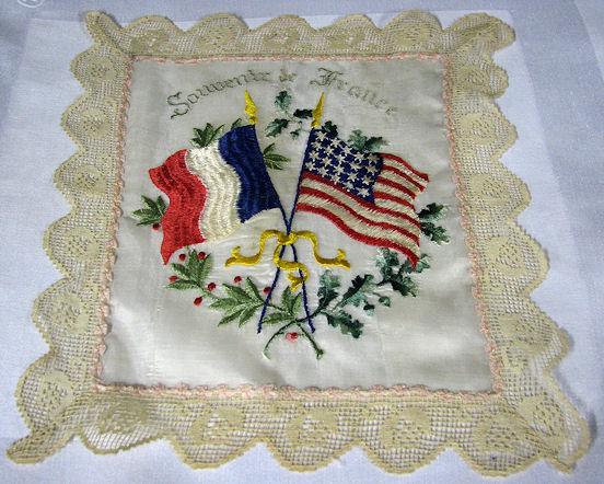 vintage hanky from France