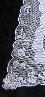 vintage wedding hanky limerick lace