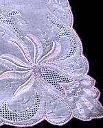 vintage handmade  Madeira embroidered hanky
