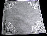 vintaage collectible handmade whitework wedding hankie