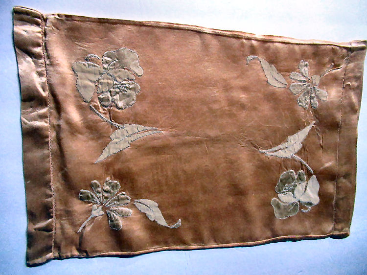 vintage  antique handmade lingerie bag