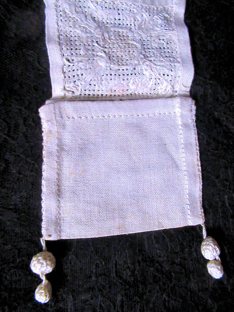 vintage  antique handmade trinket jewelry bag